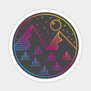 PNW Under the Stars Magnet